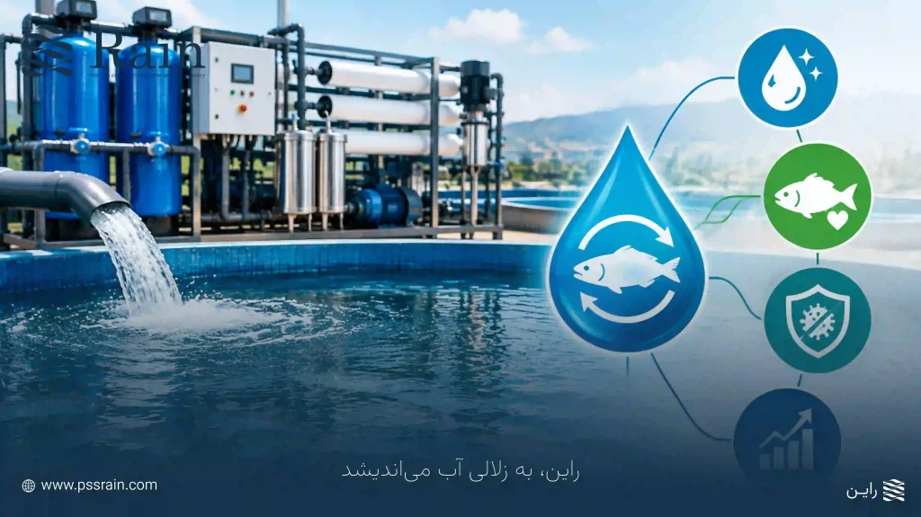 مزایای استفاده از دستگاه تصفیه آب صنعتی در استخر پرورش ماهی